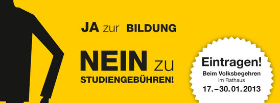 Logo Nein zu Studiengebühren