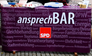 Foto der ansprechBAR der SPD Hilpoltstein