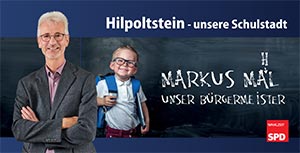Bauzaunplane Motiv Schule