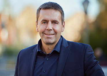Ben Schwarz, Landratskandidat von SPD und Grünen für den Landkreis Roth