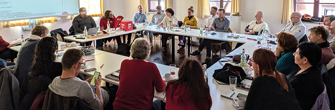 Teilnehmer am Programm-Workshop der SPD Hilpoltstein
